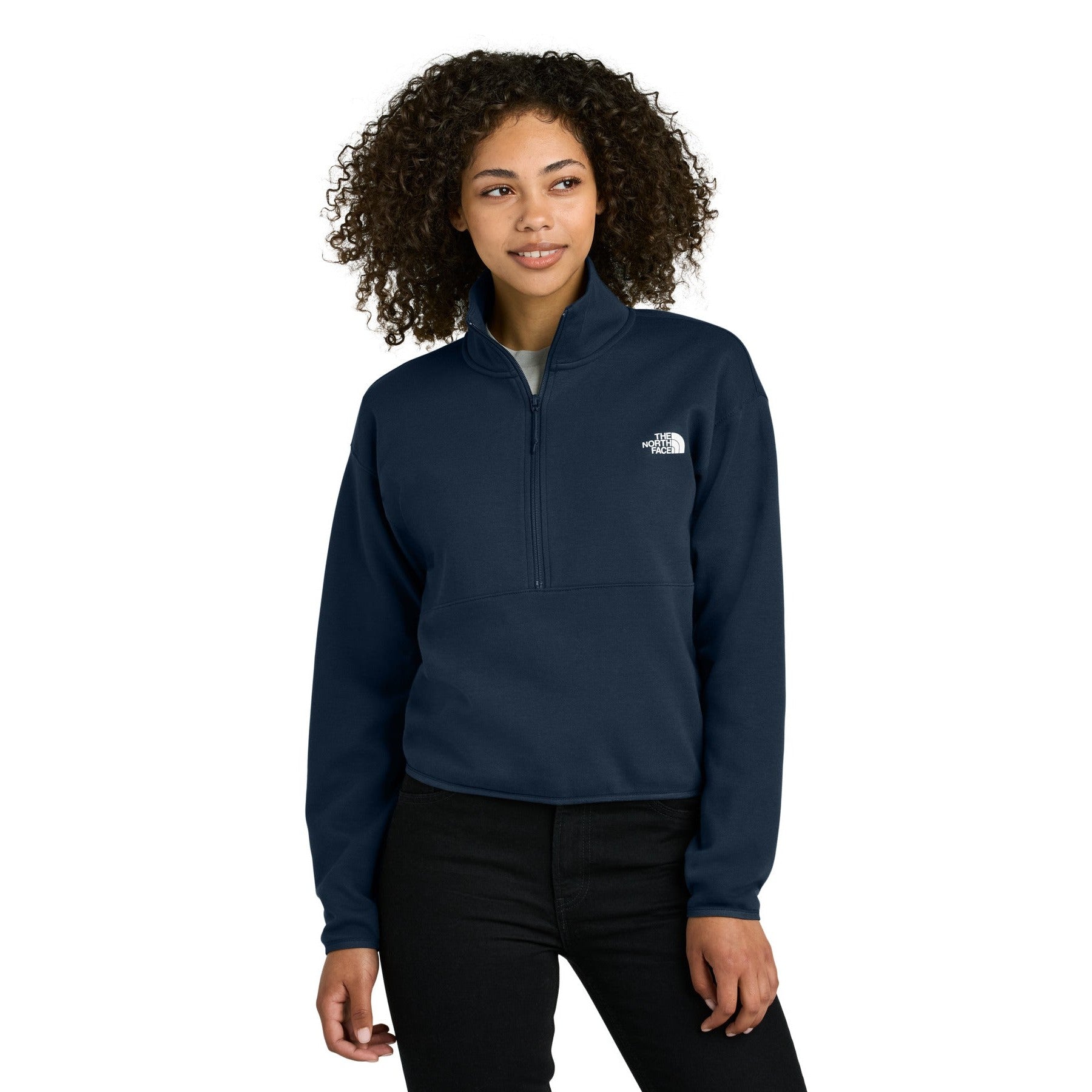 The North Face-The North Face® Women's Double-Knit 1/2-Zip Fleece NF0A8C5H-MedTech-4